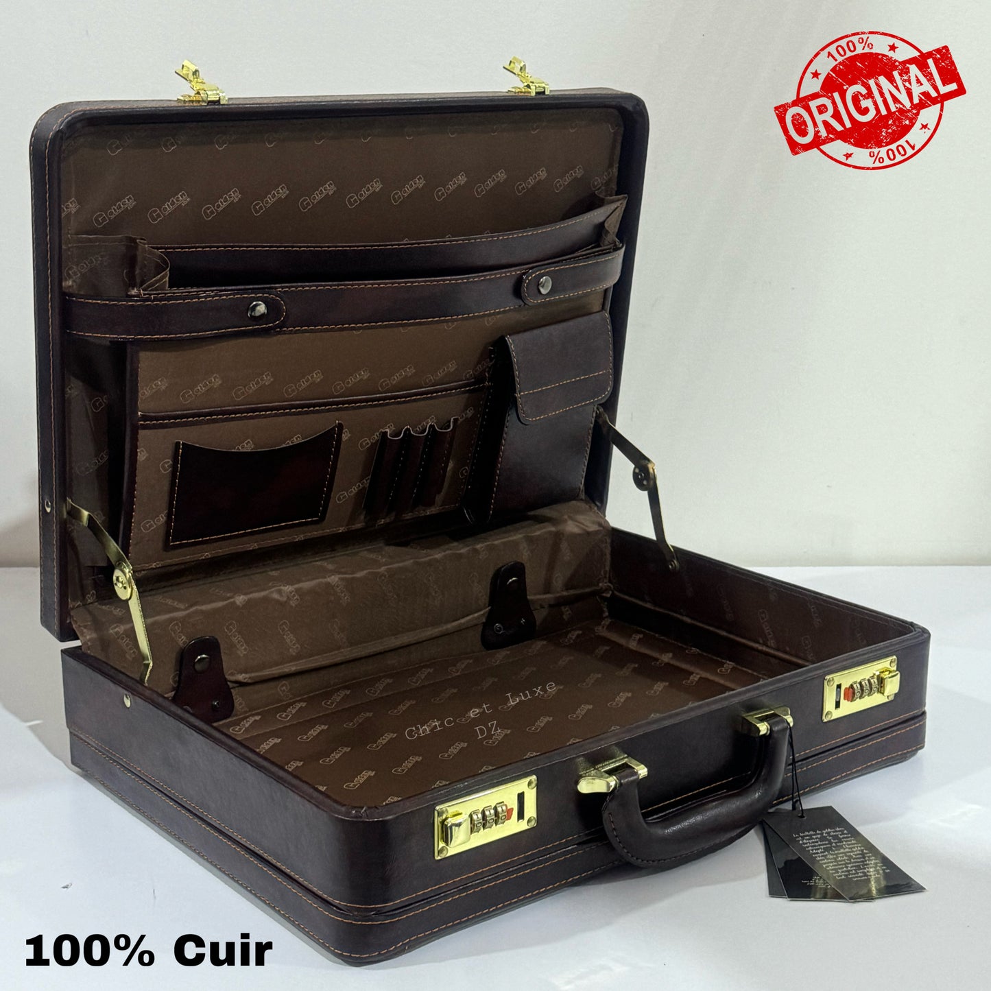 Valise Chic En Cuir 2024